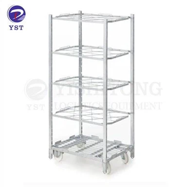 Датская тележка для цветочных горшков