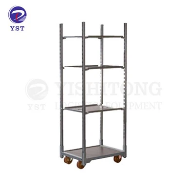 Полудатская тележка-контейнер для растений